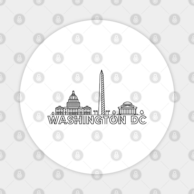 Washington city Magnet by SerenityByAlex